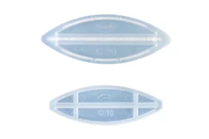 Lamello C20 and C10 Transparent Element for gluing solid-surface work pieces.