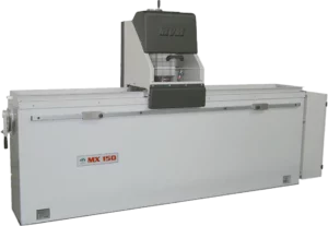 MVM MX. Great for shops looking to offer Zamboni Knives, sharpening Printer Knives service, and Granulator Knives in addition to all knives mentioned on our smaller machines.