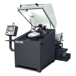 CNC programable grinding machine for metal cutting circular saw blade manufacturing or sharpening.