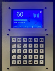 Illuminated panel on the UniMAX 750