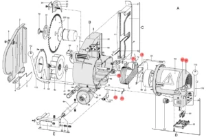 How do I change a Striebig Motor Belt