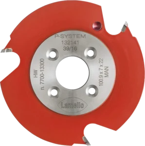 132141 Carbide Tipped P-System Groove Cutter for Lamello Zeta P Biscuit Joiners