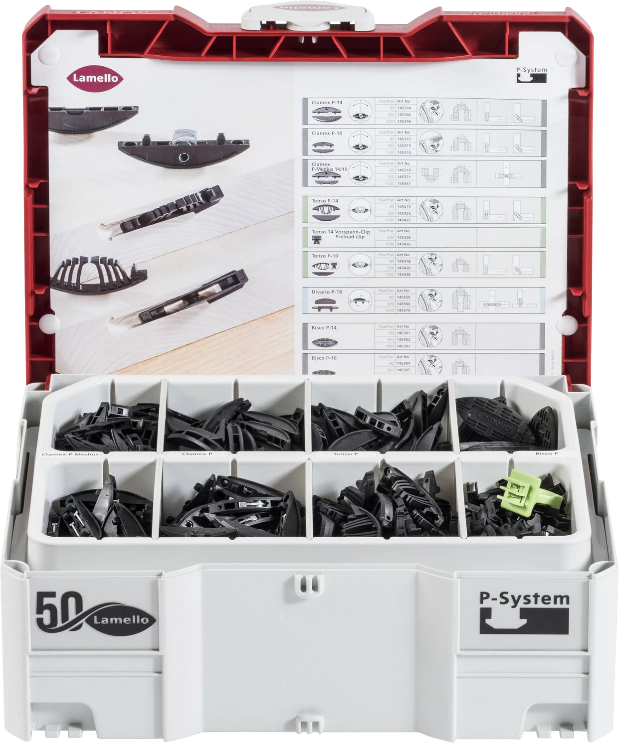 Basic - P-System Connector Assortment with Systainer Case