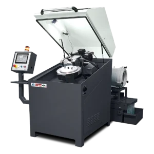 CNC programable grinding machine for metal cutting circular saw blade manufacturing or sharpening.