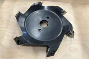 90-degree V-groove cutter for ½” solid surface